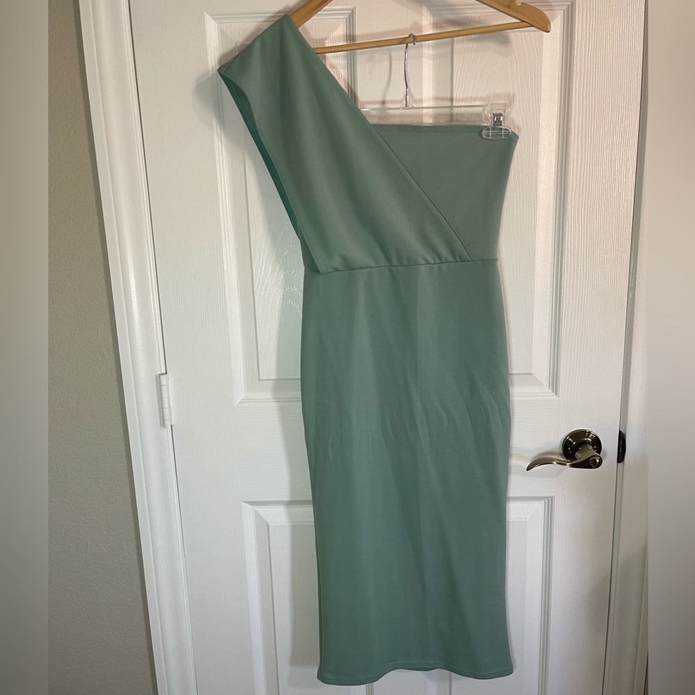 Brand New One Shoulder Mini Dress - Size 10
